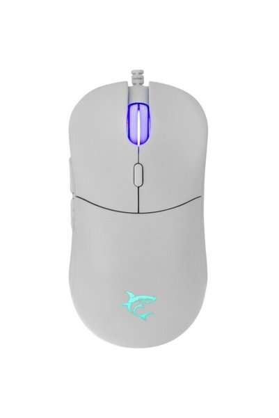 white shark Mouse Gaming GM-5010 BAGDEMAGUS, 7200 DPI, Alb