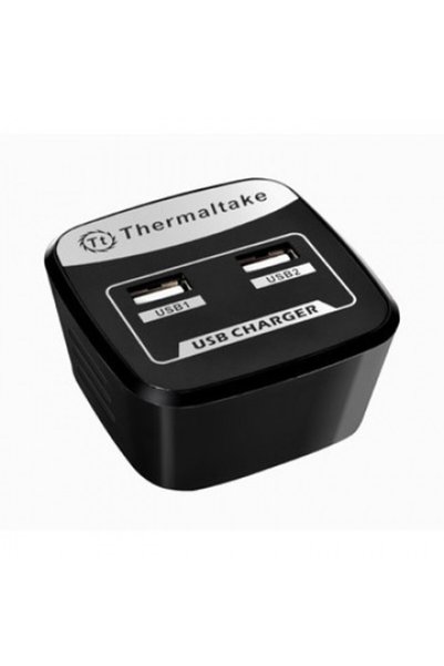 THERMALTAKE TriP Двойно USB AC зарядно устройство, USB зарядно за различни ус...