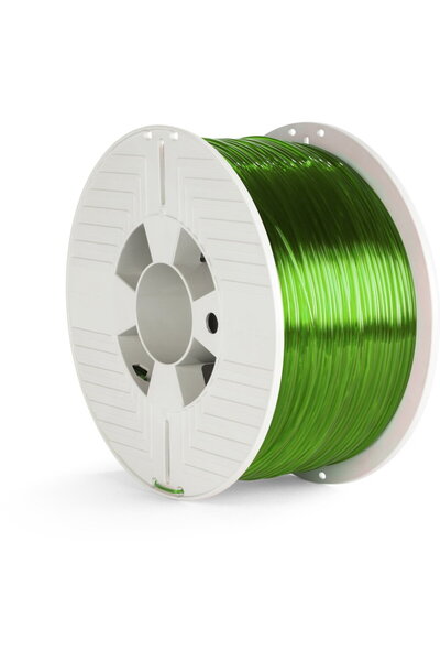 Verbatim 3D Printer Filament, PET-G, 1.75mm, 1Kg, Green Transparent