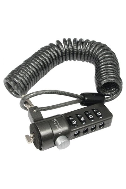 LogiLink Cablu de securitate laptop cu cifru, NBS004