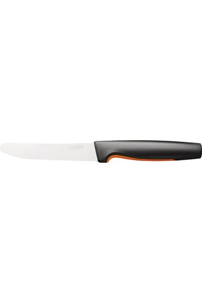FiSKARS Cutit pentru tomate Functional Form 1057543, 12cm, otel, Negru