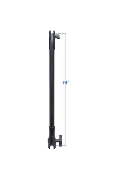 ram mounts RAM® 24" PVC Pipe Extension with B and C Size Socket Arms