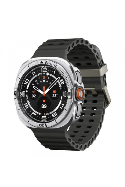 Spigen Tune Pro Pilot Protective Frame for Samsung Galaxy Watch Ultra2, Silve...