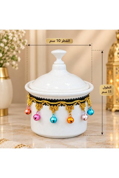 Generic Brand قدر صغير بغطاء تراثي قطر13وعرض11