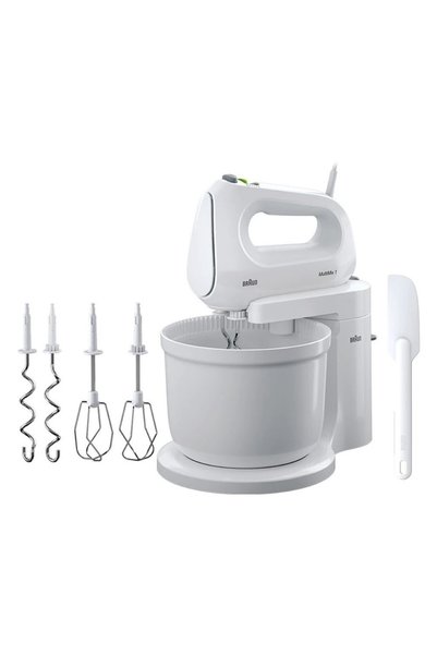 Braun Hand mixer with bowl, 400 W, 3 L, 4 Speeds -