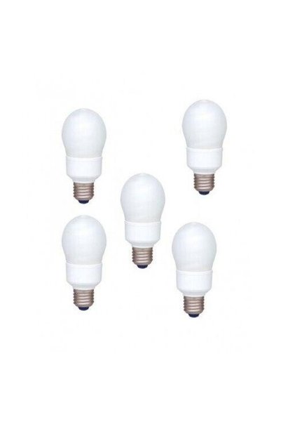 PANASONIC Pachet 5 becuri economice Panasonic, EFA18E65HD-5, putere lampa 18W...