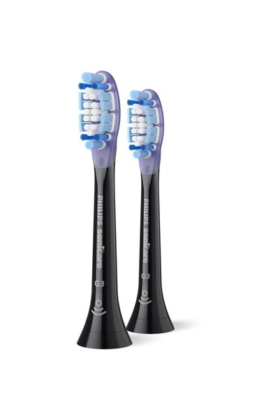 Philips Sonicare Premium Gum Care Replacement Brush Heads, 2 pcs, Black