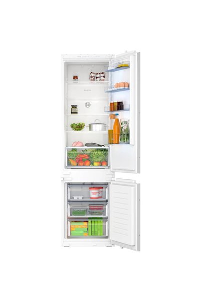 Bosch Combina frigorifica incorporabila KIN96NSE0, 290 l, Total NoFrost, Vita...
