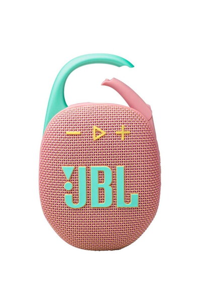 JBL Boxa portabila Clip 5, Bluetooth, 7 W, Multi-Point, Auracast, IP67, Roz