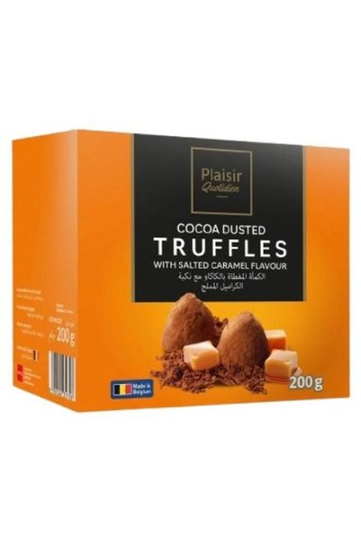 Plaisir Quotidien Cocoa Dusted Truffle with Salted Caramel Flavour 200g