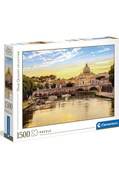 CLEMENTONI Пъзел - Рим, 1500 части