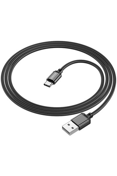 Borofone Cablu Date si Incarcare USB-A - USB-C BX87 Sharp, 60W, 1m, Negru