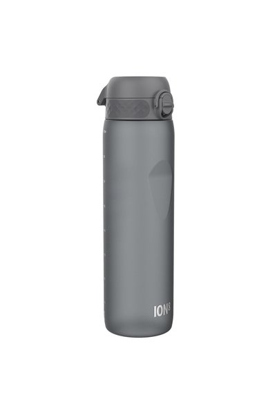 Ion8 Water bottle, recyclon™, 1 L, Grey -