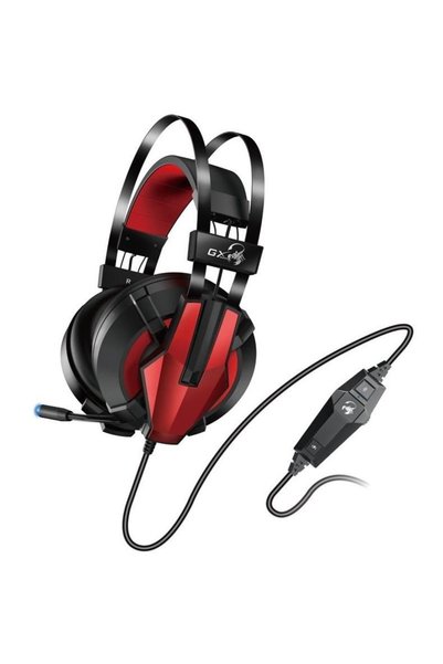 GENIUS Casti HS-G710V, Casti pentru jocuri, Casti cu microfon, control volum,...