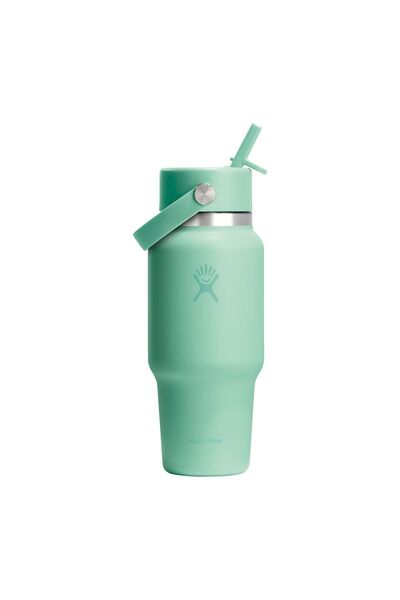 Hydro Flask Бутилка за вода  "Wide Straw ", неръждаема стомана, 710 мл, Русал...