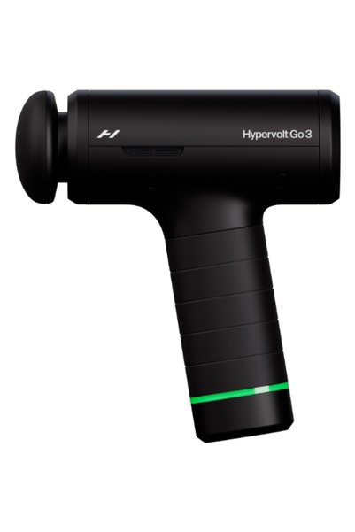 Hyperice Вибриращ масажор Hypervolt GO 3, 5 скорости, 2 масажни глави, USB-C,...