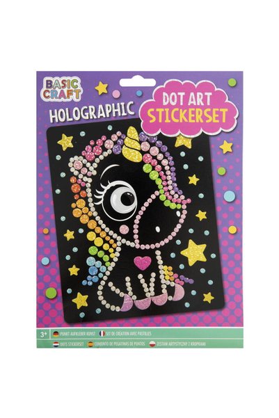 GRAFİX Mosaic with stickers - Unicorn