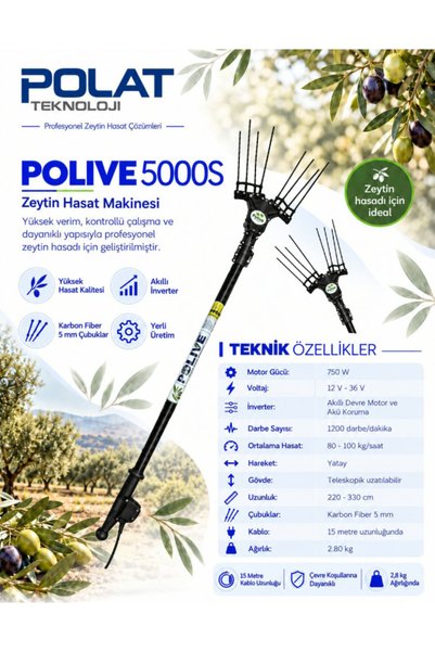 Polat Polive 5000S Zeytin Hasat Makinesi