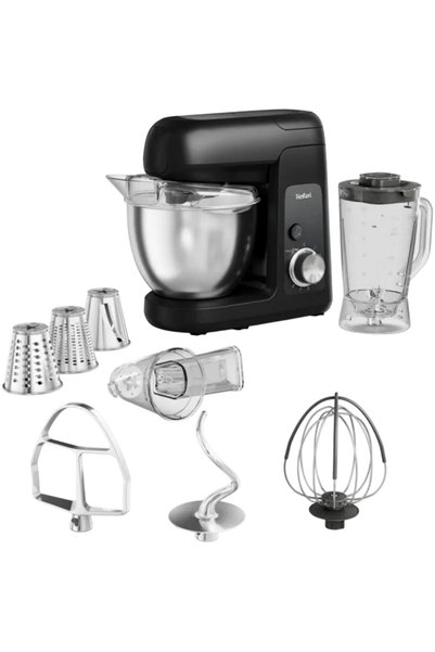 TEFAL Robot de bucatarie QB522838, 1100W, capacitate bol, 4.6L, 8 trepte de v...