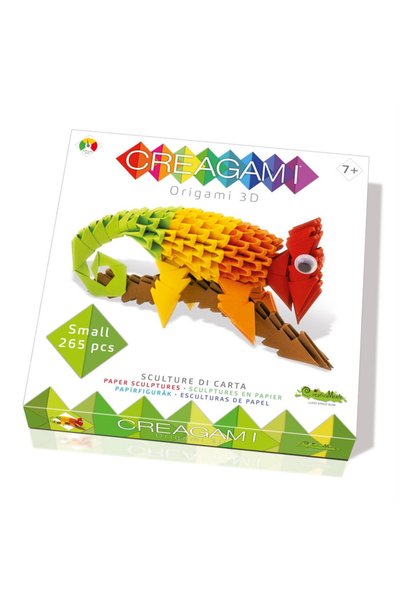 CreativaMente 3D Origami, Creagami - Chameleon, 265 pieces