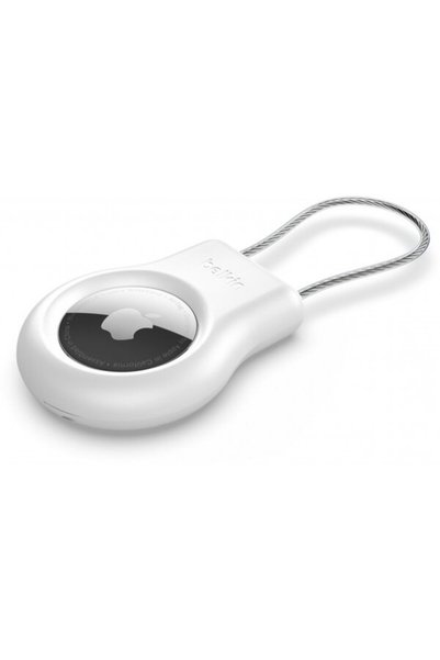Belkin Husa cu cablu pentru Apple AirTag, Alba MSC009btWH