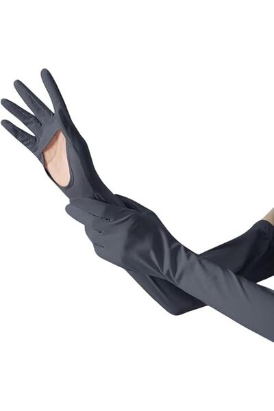 Sicherheitsschirm قفازات نسائية للحماية من الشمس أثناء القيادة، قفازات حماية ...