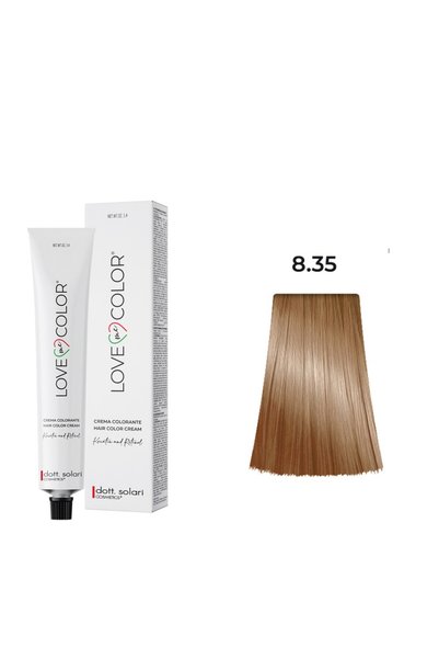 dott. solari COSMETICS Love Me Color Βαφή Μαλλιών 8.35 Ανοιχτό Χρυσό Καστανό ...
