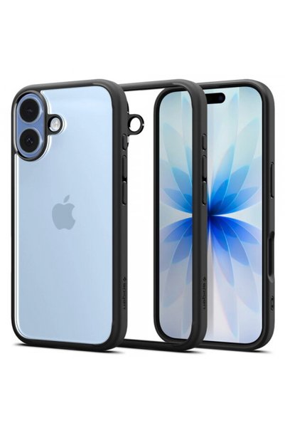 Spigen Husa pentru Apple iPhone 17, Spigen, Ultra Hybrid, Neagra Mata ACS10377