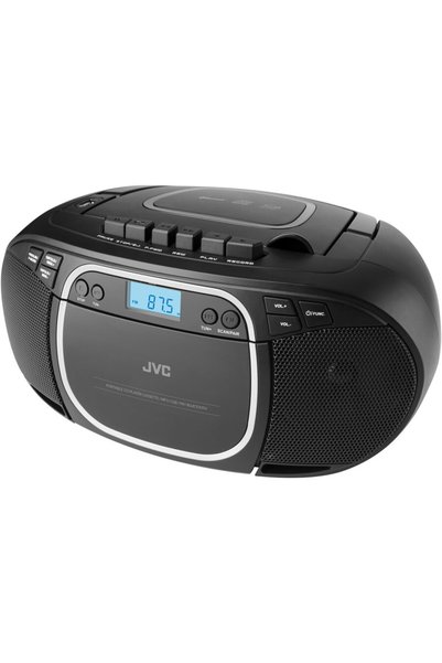 JVC Микро аудио система RC-E451B, Bluetooth, FM тунер, Касетофон, CD плейър, ...