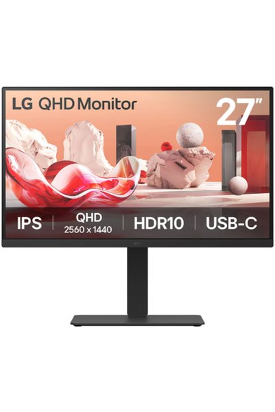 LG Οθόνη IPS LED 27BA75QB-B, 27 ", QHD 2560 x 1440, HDMI, DisplayPort, Boxe, ...