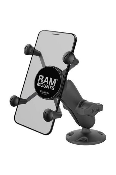 ram mounts RAM® X-Grip® High-strength composite phone holder with drill-down ...