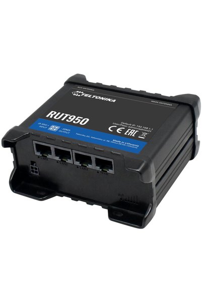 Teltonika RUT950 router wireless Fast Ethernet 4G Negru