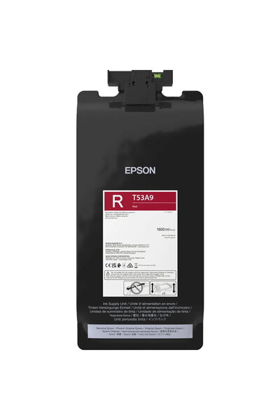 EPSON Cartus Cerneala Original T53A9, Rosu, 1600 ml, pentru SC-T7700DL