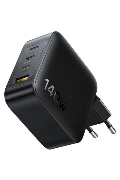 Baseus Incarcator retea EnerFill FH11 140W, Φορτιστής ταχείας φόρτισης GaN, 3...