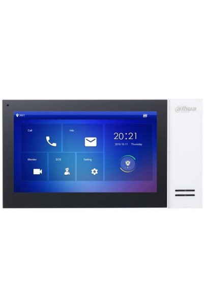DAHUA Монитор видеодомофон IP VTH2421FW-P, интериорен, 7 инча