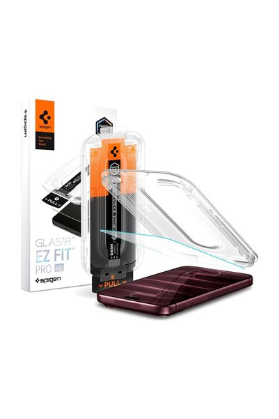 Spigen Folie de protectie Glas.tR EZ-FIT Pro HD, din sticla securizata, pentr...