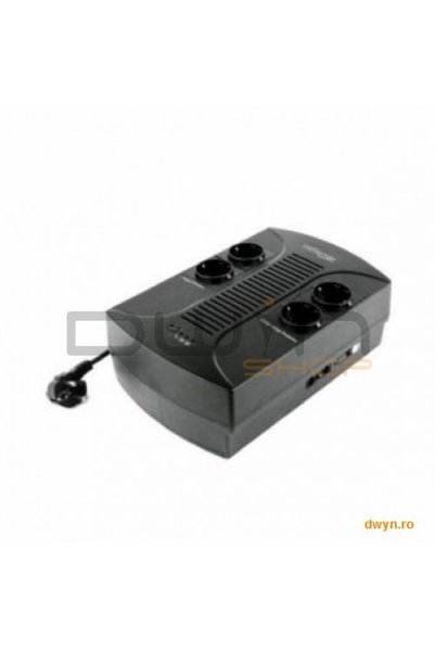 Gembird UPS 650VA cu AVR AVANSAT, 4 x Schuko, 'EG-UPS-001'