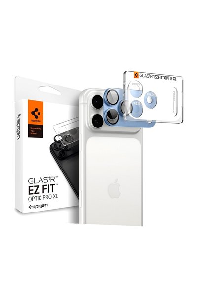 Spigen Folie protectie camera foto Optik.tR EZ Fit Pro XL compatibila cu Appl...