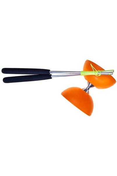 Eureka Joc de indemanare - Diabolo Professional Set, Portocaliu