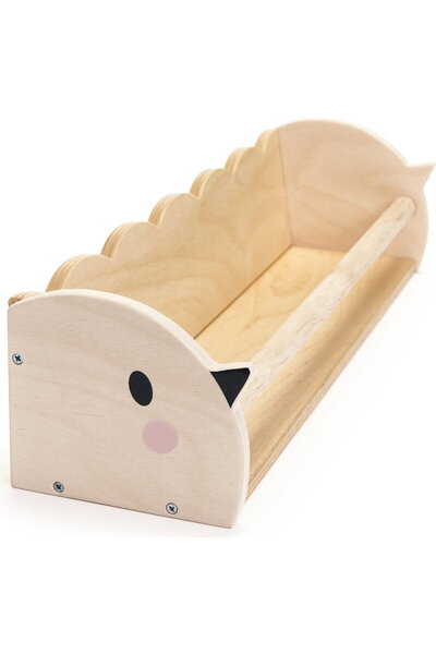 Tender Leaf Raft de perete, Toys - Small Birdie Shelf, din lemn premium, 3+ ani