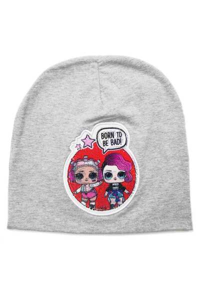 L.O.L. SURPRISE Thin gray beanie, girls