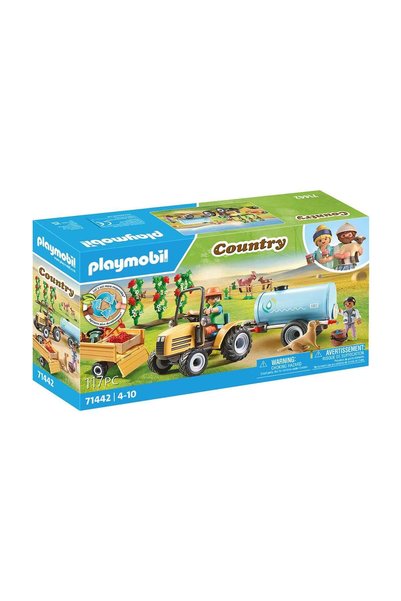 Playmobil Τρακτέρ με Βυτιοφόρο 71442