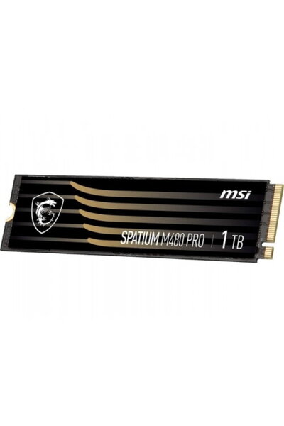 MSI SSD intern Spatium M480 Pro, 1TB, PCI Express 4.0 x4, M.2 2280
