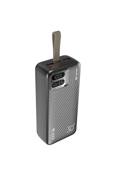 Tracer Powerbank, Blaze, 30000 mAh, PD 65W, Quick Charge 3.0, USB Type-C, Negru