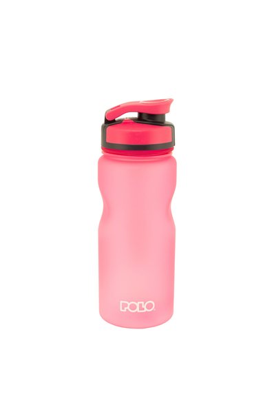 Polo Μπουκάλι Νερού Τριτάν με Λουράκι 600ml Φούξια