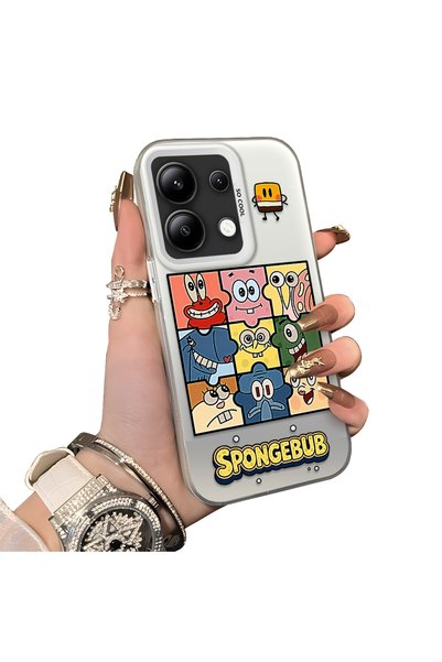 CHICASELUX Redmi Note 13 4g Compatible Puzzle Character Collage Patterned Pho...