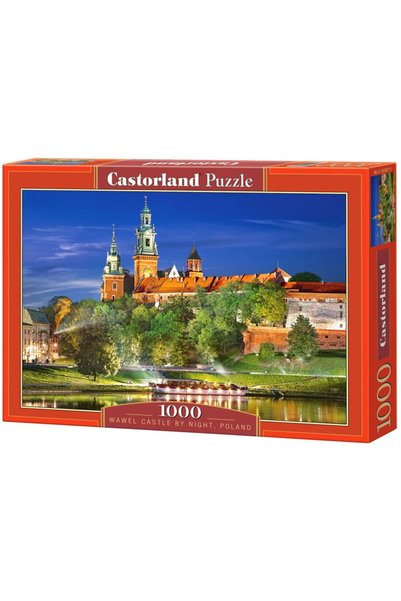 Castor Puzzle Castorland, Castelul Wawel noaptea, Polonia, 1000 piese