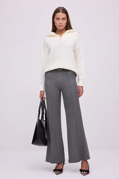 Touché Privé Ribbed High Waist Pants