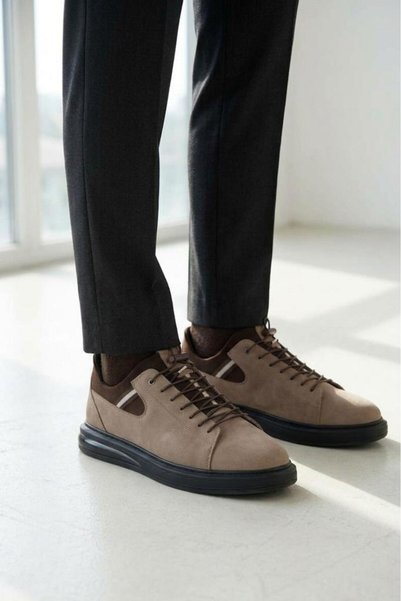 PİSAGOR Ps-2169 Men's Genuine Leather Casual Shoes