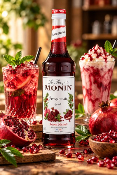 Monin Pomegranate, Sirop de Rodie, 700 ml